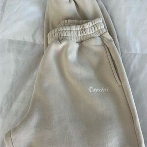 Comfrt Beige Lounge Pants